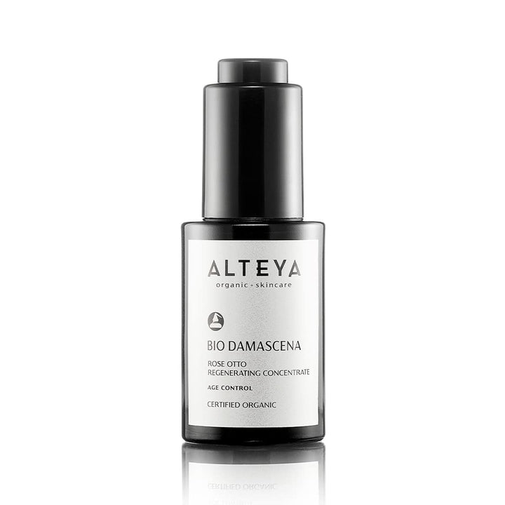 Alteya Organics Regenerating Concentrate NaTrue Certified Organic 1 Fl Oz/30mL Bio Damascena Award-Winning Face Serum With Organic Bulgarian Rose Oil Regenerating, Hydratingand and Rejuvenating