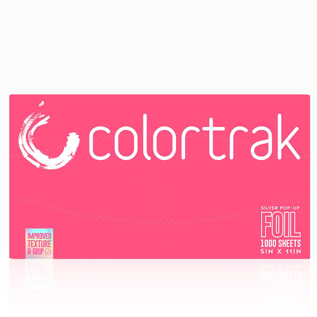 Colortrak Pre-cut Popup Highlighting Foil Sheets Silver 48 Ounce