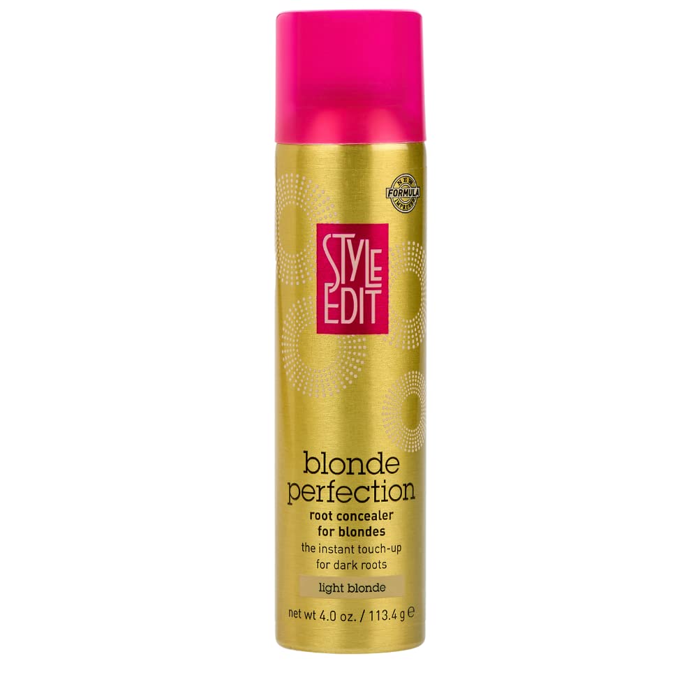 Style Edit Style Edit Blonde Perfection Root Concealer-Instant Touch-up For Dark Roots (LIGHT BLONDE)