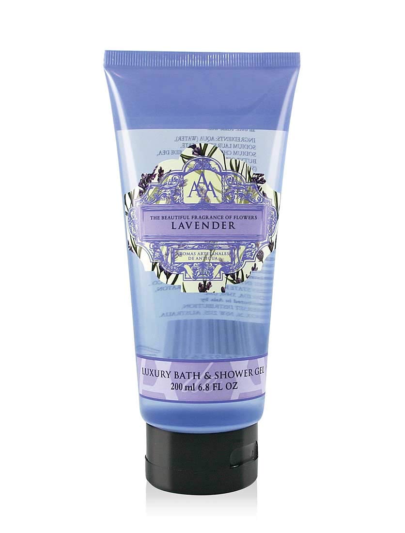 AAA Floral Lavender Luxury Bath And Shower Gel 200ml by Aromas Artisanales de Antigua