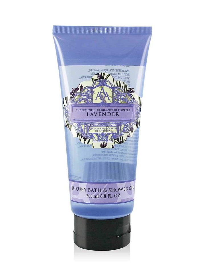 AAA Floral Lavender Luxury Bath And Shower Gel 200ml by Aromas Artisanales de Antigua