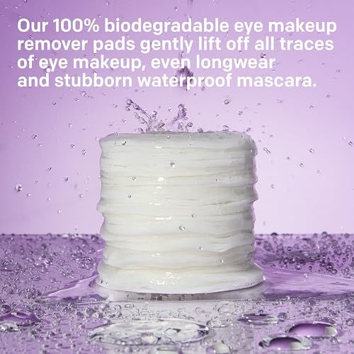 Almay Biodegradable Makeup Remover Pads, Longwear & Waterproof, Hypoallergenic, Fragrance-Free, Dermatologist & Ophthalmologist Tested, 120 count