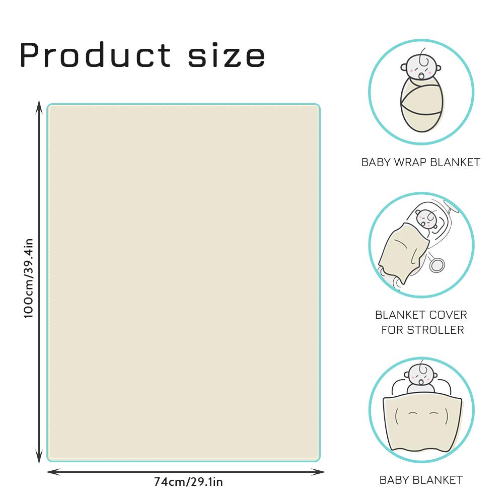 Baby Blanket for Kids Super Soft Minky Blanket with Dotted Backing, Toddler Blanket with Dinosaurs Multicolor Printed