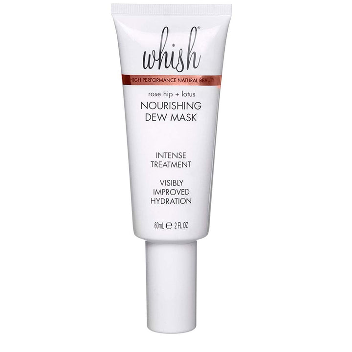 Whish Nourishing Dew Face Mask With Rose Hip Oil And Lotus Oil, Face Moisturizer, Anti Aging, Anti Inflammation, Improve Skin Hydration