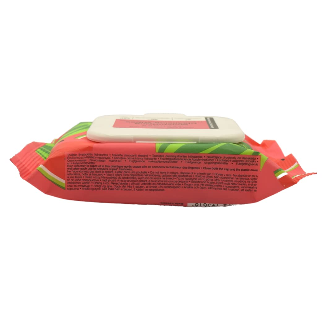 SEPHORA COLLECTION Cleansing + Exfoliating Wipes Watermelon