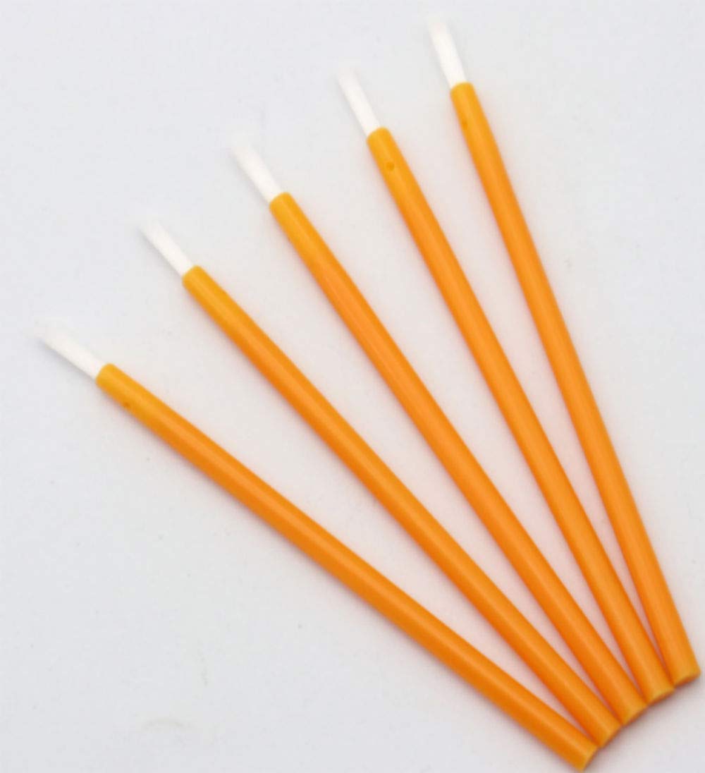 Huachnet Disposable Lipstick Gloss Wands With Soft Brush Head Makeup Kits Pack Of 100