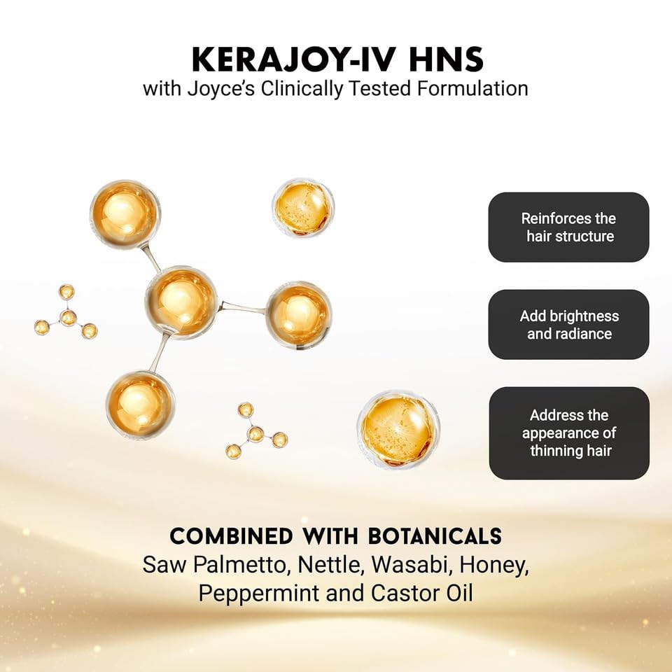 Miracle Elixir Collection Joyce Giraud Ultimate Hair Strength Keratin Therapy Conditioner, with Cynatine & Pure4 Oils, 8 Oz