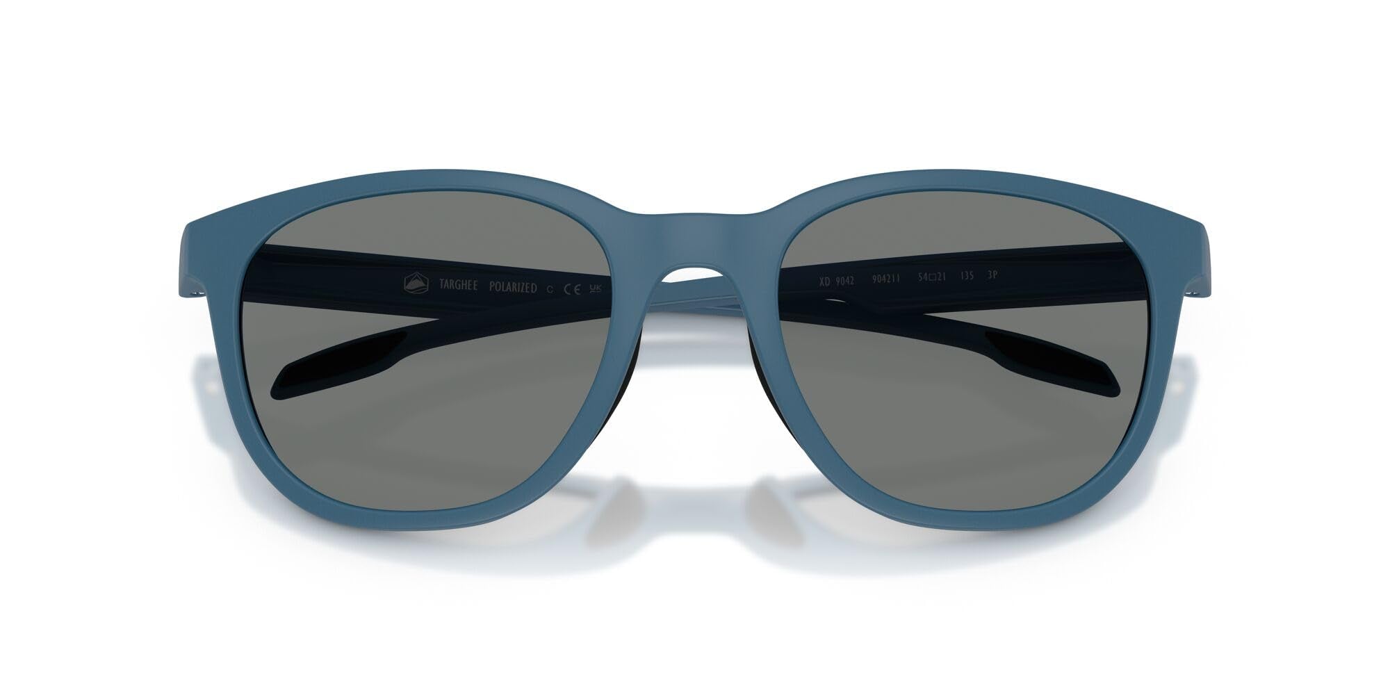 Native Eyewear Men's Targhee Round Sunglasses, Overland Blue/Grey Polarized, 54 mm