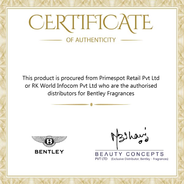 Bentley Absolute For M Eau de Parfum 100ml For Men