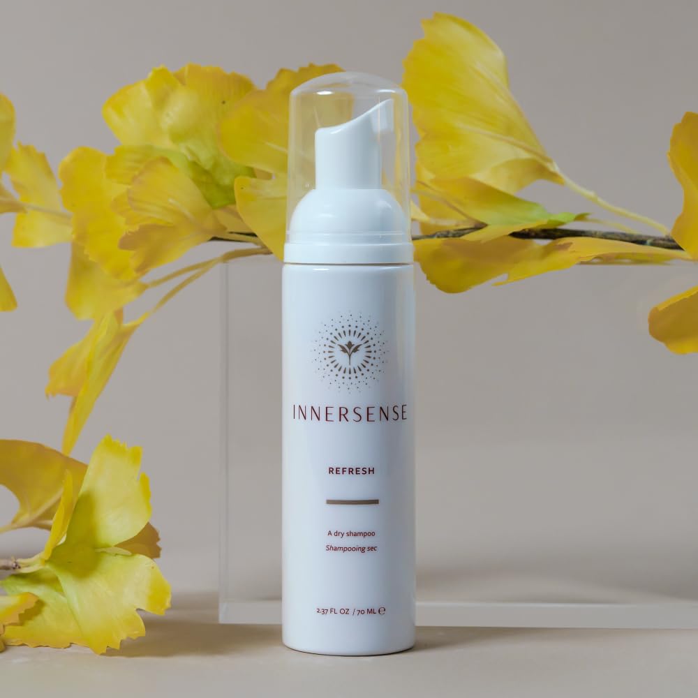 INNERSENSE Organic Beauty - Natural Refresh Dry Shampoo | Non-Toxic, Cruelty-Free, Clean Haircare (2.4 oz | 70 ml)
