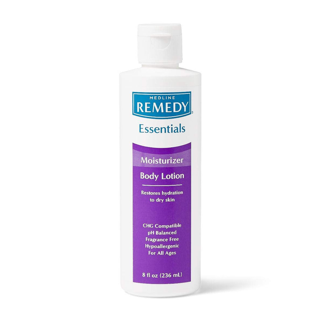 Remedy Essentials Moisturizing Body Lotion, Unscented, 8 oz.