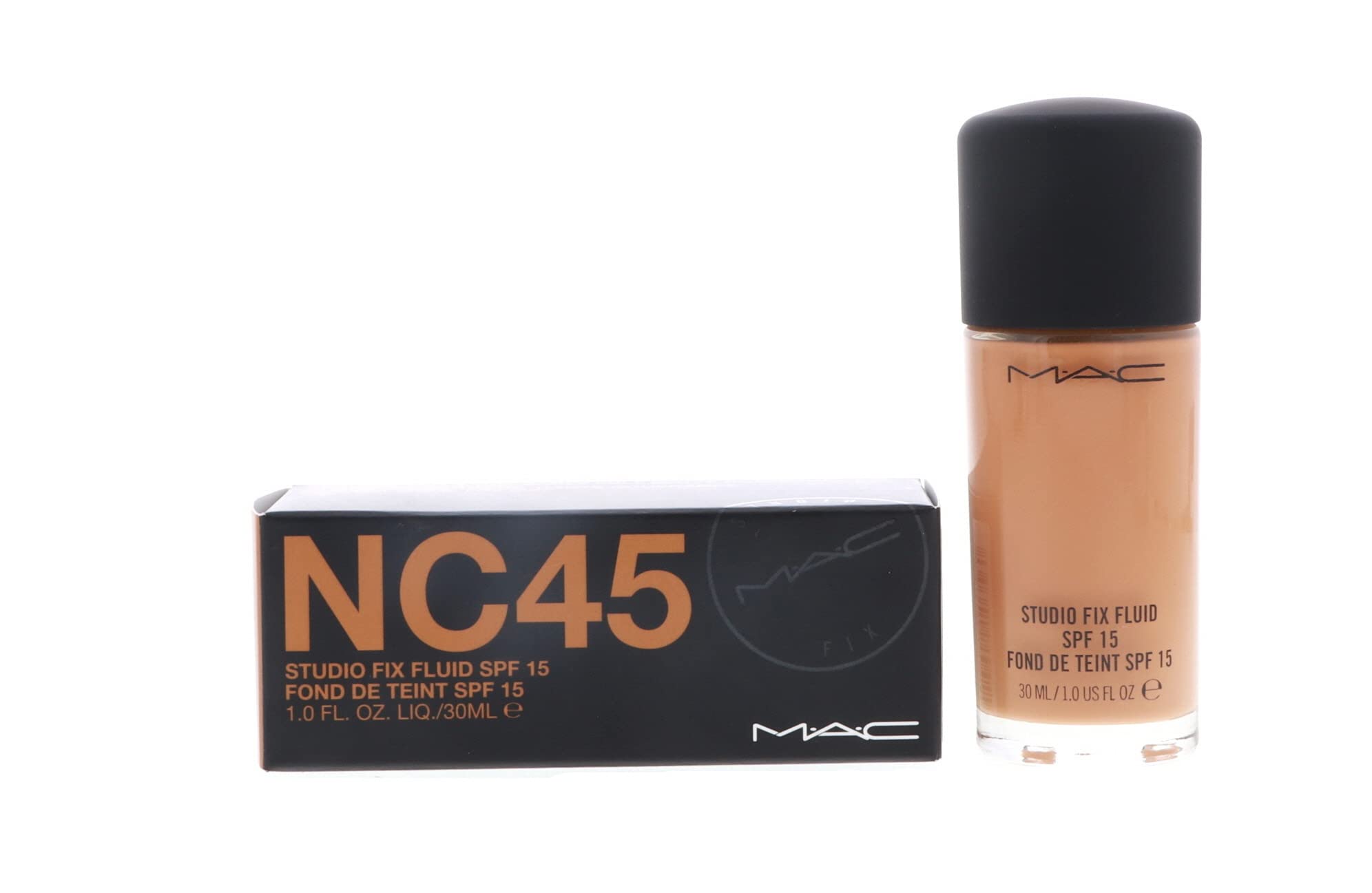 MAC Studio Fix Fluid Foundation SPF 15 NC45