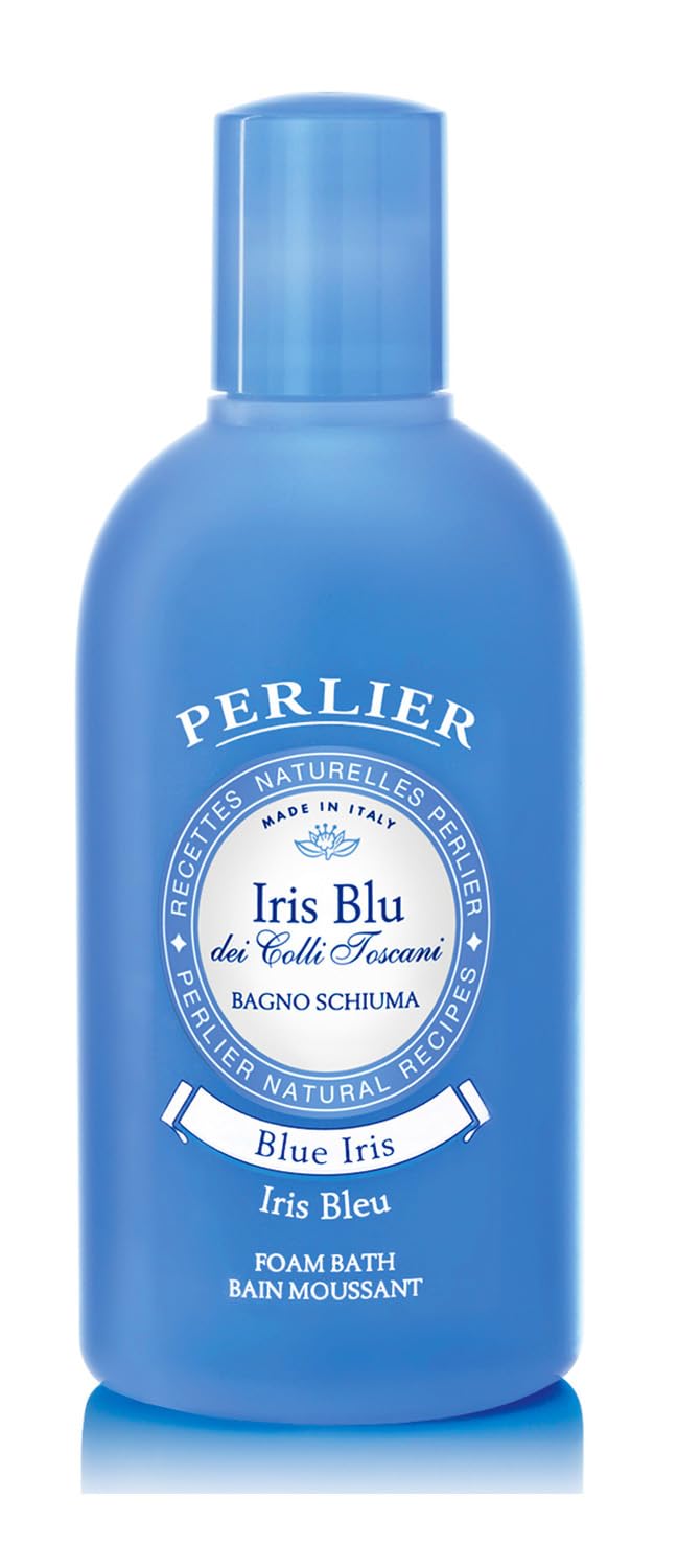 Perlier: Foam Bath Iris Blu From Tuscan Hills * 500 Ml - 16.90 Fl Oz * [ Italian Import ]