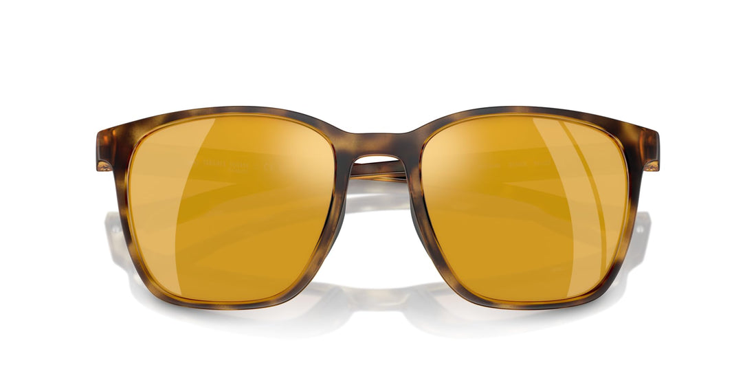 Native Eyewear Targhee Square Sunglasses, Matte Tortoise/Bronze Mirrored Polarized, 54 mm