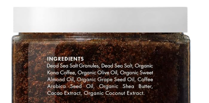 Majestic Pure Arabica Coffee Scrub - All Natural Body Scrub for Skin Care, Stretch Marks, Acne & Cellulite, Reduce the Look of Spider Veins, Eczema, Age Spots & Varicose Veins - 10 Ounces : Single Pac