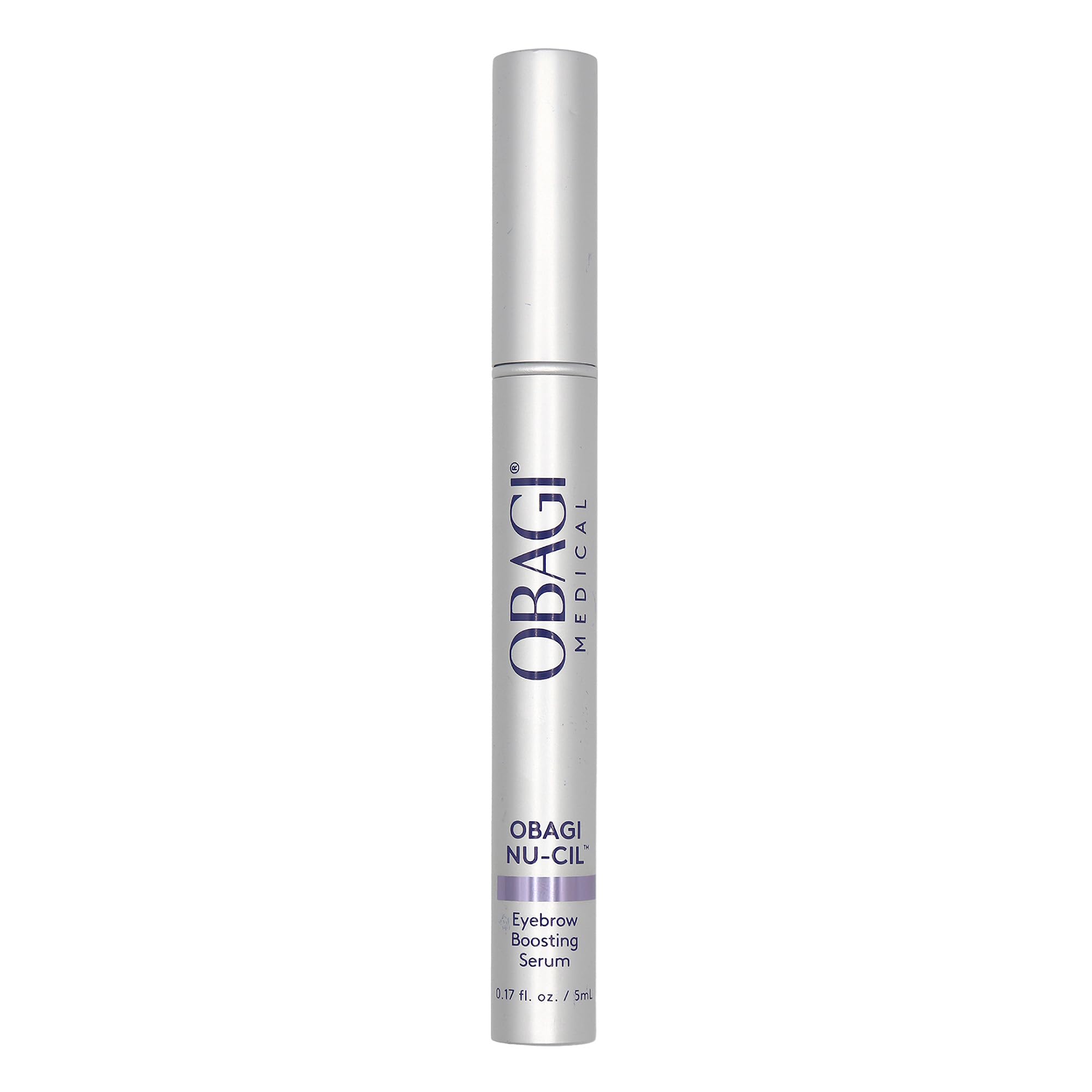 Obagi Nu-Cil Eyebrow Boosting Serum - Eyebrow Growth Serum with Hyaluronic Acid - Eyebrow Serum for Thin, Patchy & Over-Tweezed Eyebrows - Fast Absorbing - 6ml