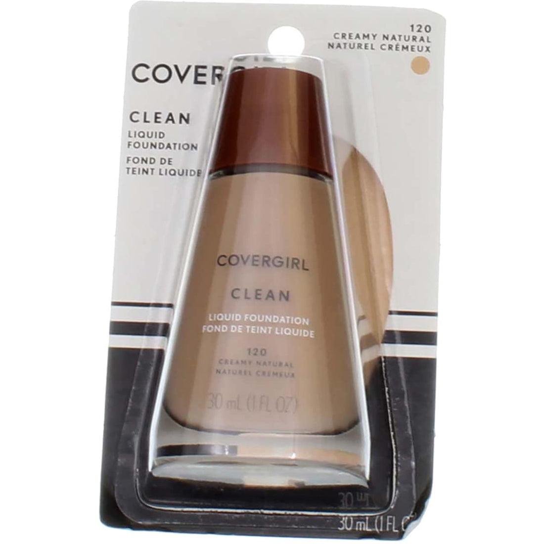 COVERGIRL Clean Makeup Foundation Soft Honey 155, 1 Fl Oz (packaging may vary)