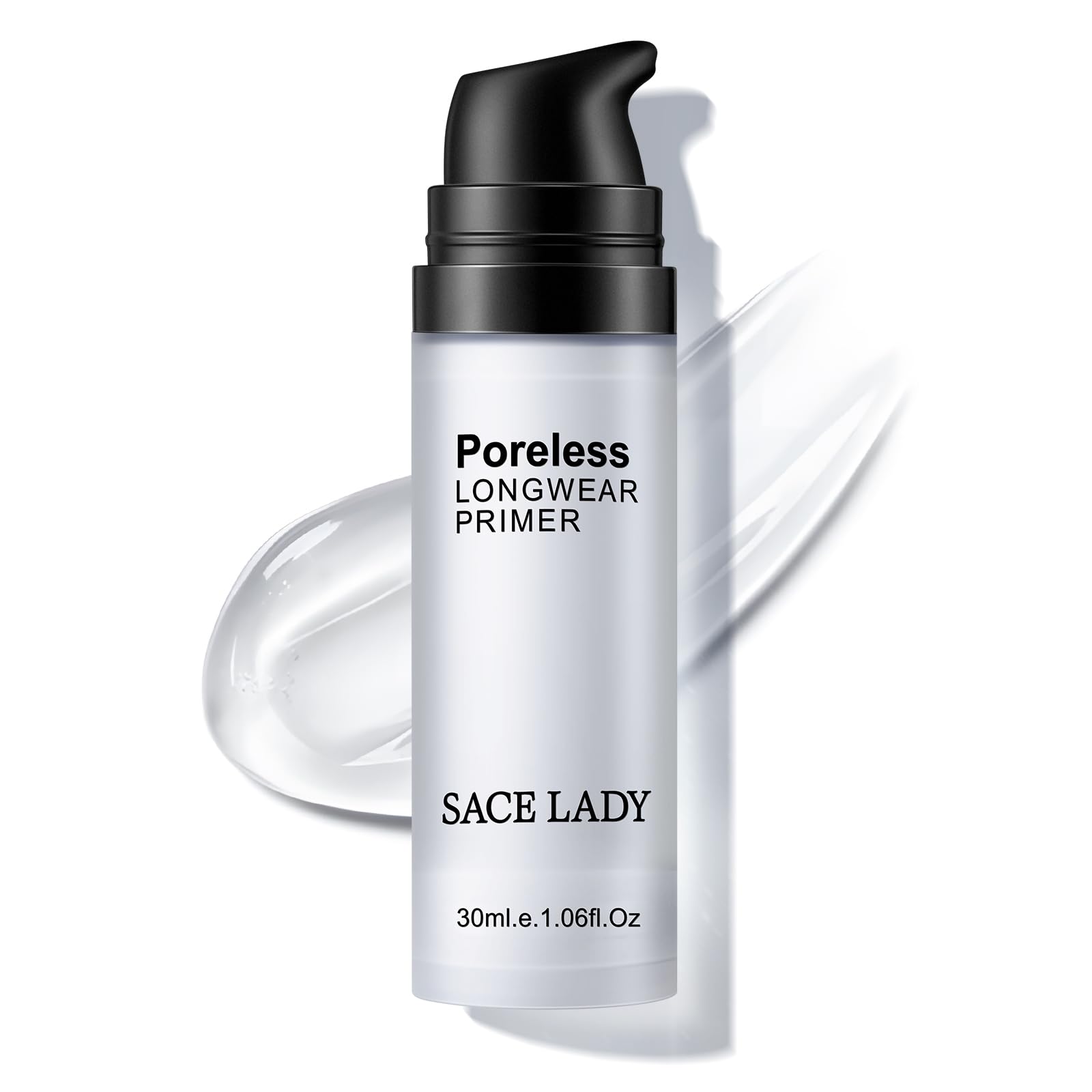 Sacelady Minimize Invisible Pore Face Primer Smooth Fine Lines Foundation Primer,Oil-Control Makeup Primer Gel (Size:1.01Fl Oz , Color: Transparent)