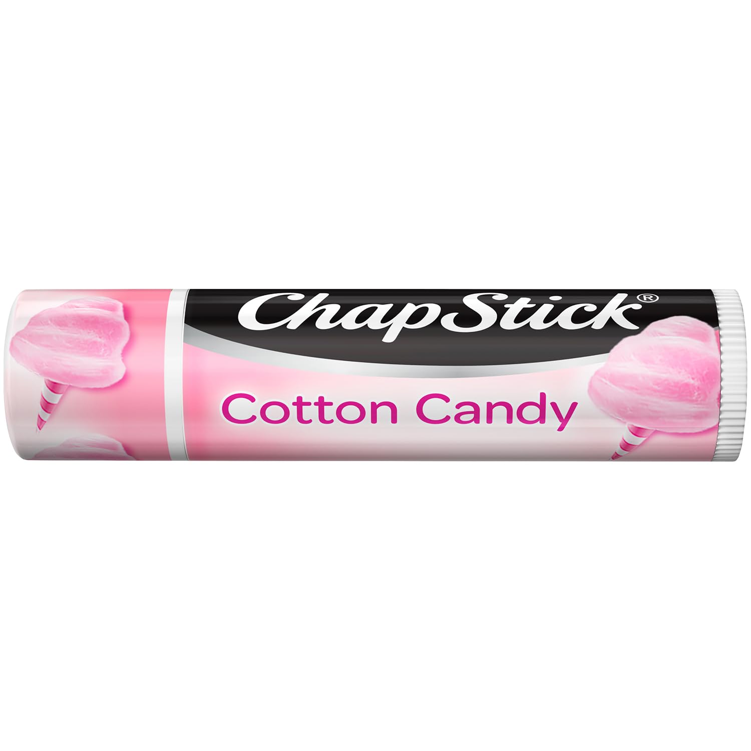 ChapStick Lip Balm, Cotton Candy – Fun & Yummy Moisturizing Lip Care for Dry, Cracked Lips, 0.15 Oz