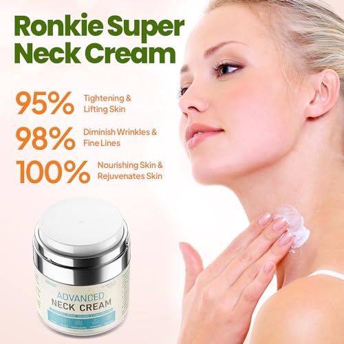 Neck Cream for Tightening Firming: Instant Face Lift Cream - Wrinkle Cream for Women- Anti Wrinkle Cream with Retinol Collagen & Hyaluronic Acid - Lifting, Firming & Hydrating - 1.7 FL OZ