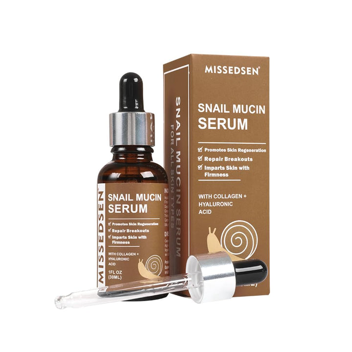 Snail Mucin Serum For Face Nourishing and Moisturizing Firming Suitable For Mature Liquid Late-night People Sensitive Skin1floz/30ml