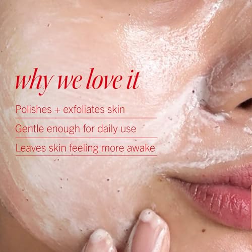 First Aid Beauty Micro Powder Exfoliant - Face Exfoliator with Vitamin C & Jojoba Beads - Ultra-Fine Face Scrub Revives Dull Skin, (2 oz)