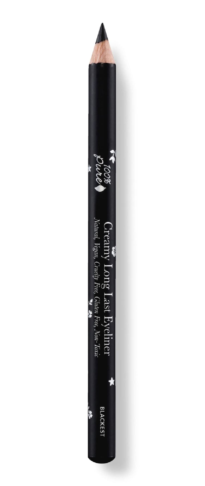 Eye Liner Blackest Creamy Long Last By 100% Pure
