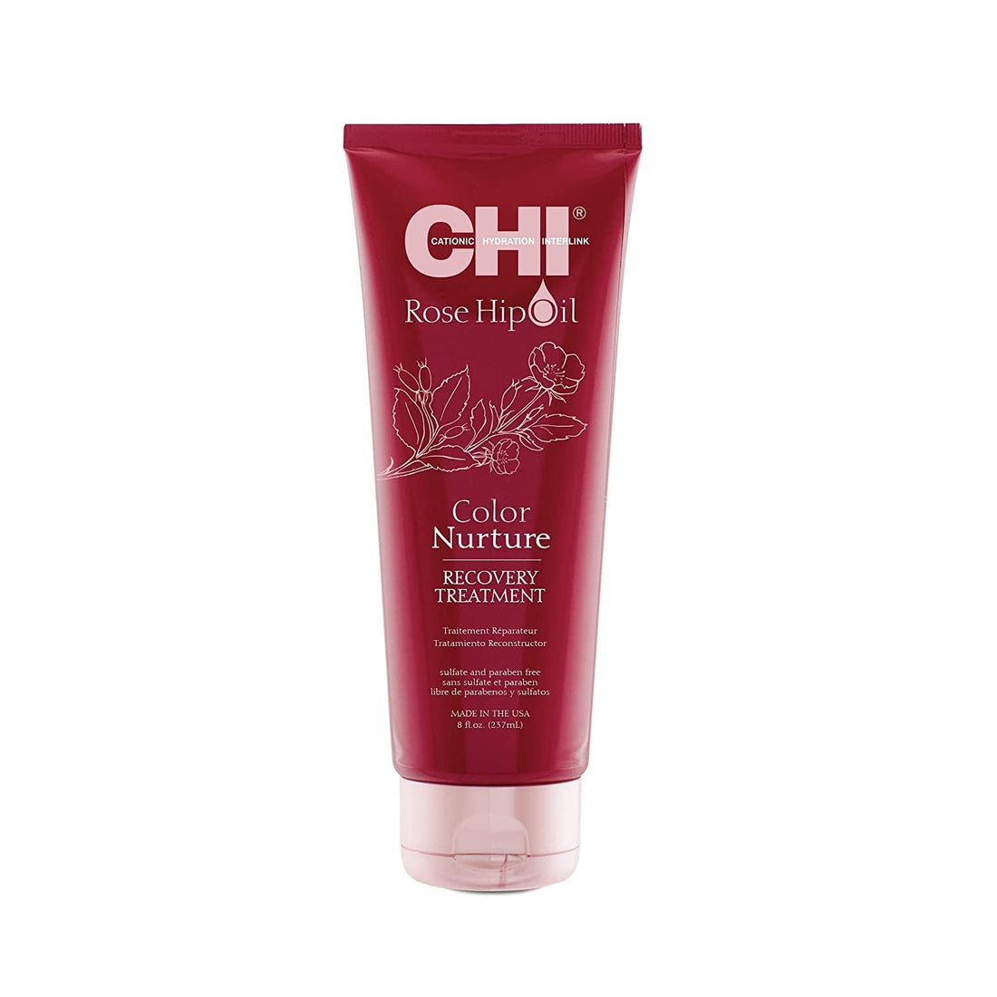 CHI Rose Hip Oil Color Nurture Recovery Treatment 237ml/8oz