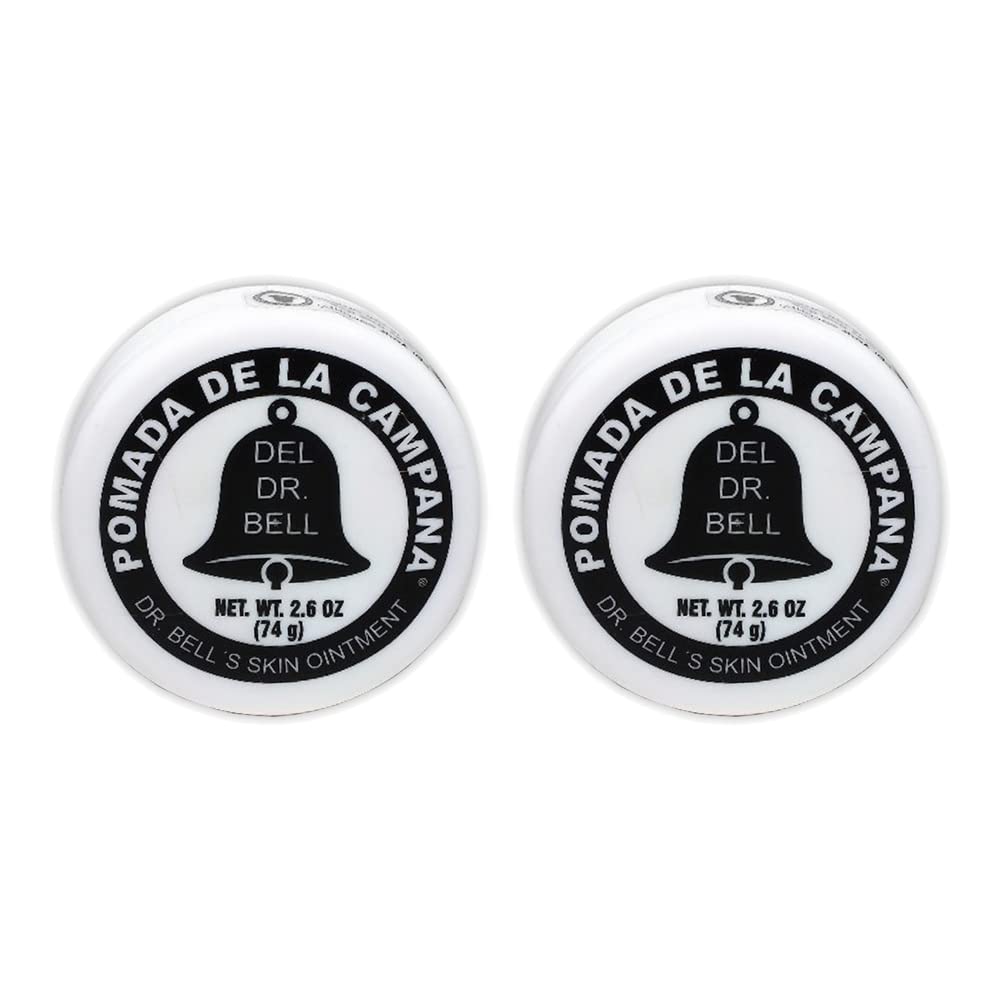 Pomada De La Campana Medicated Cream - Crema Medicada 1.2 Oz (Pack of 2) by Dr Bells