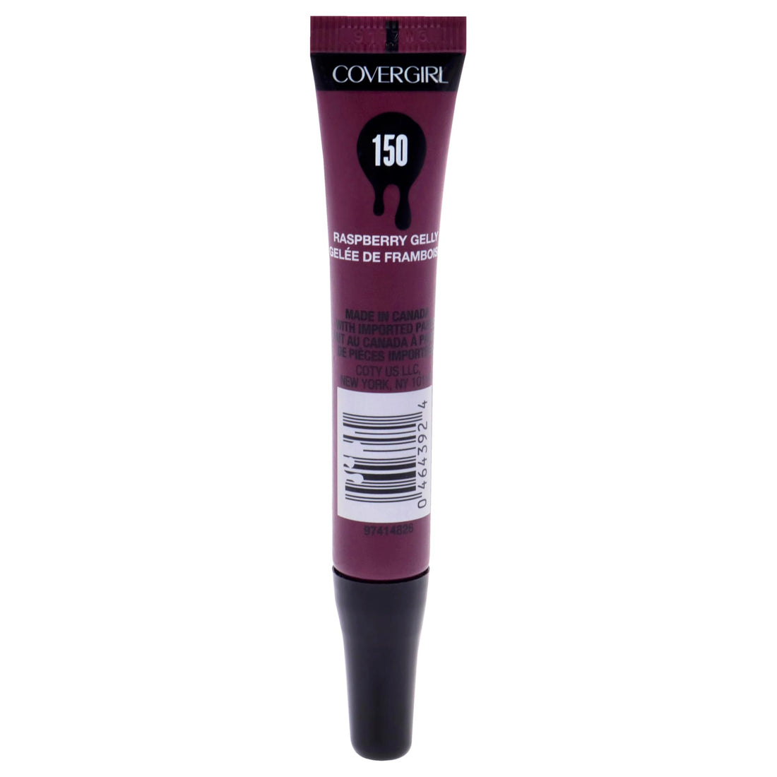 COVERGIRL Melting Pout Liquid Lipstick,Rasberry Gelly, 0.4 Fl Oz (packaging may vary)