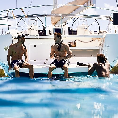 Nautica Pure Blue Deo Body Spray 6 fl oz (Pack of 1), Notes of Eucalyptus, Leather, and Vanilla, Men's Fragrance, Long Lasting, Everyday Fragrance