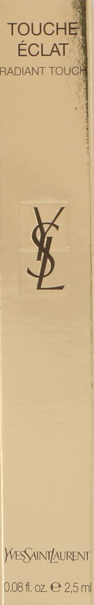 Yves Saint Laurent Touche Eclat Radiant Touch Concealer, No. 2 Luminous Ivory, 0.1 Ounce