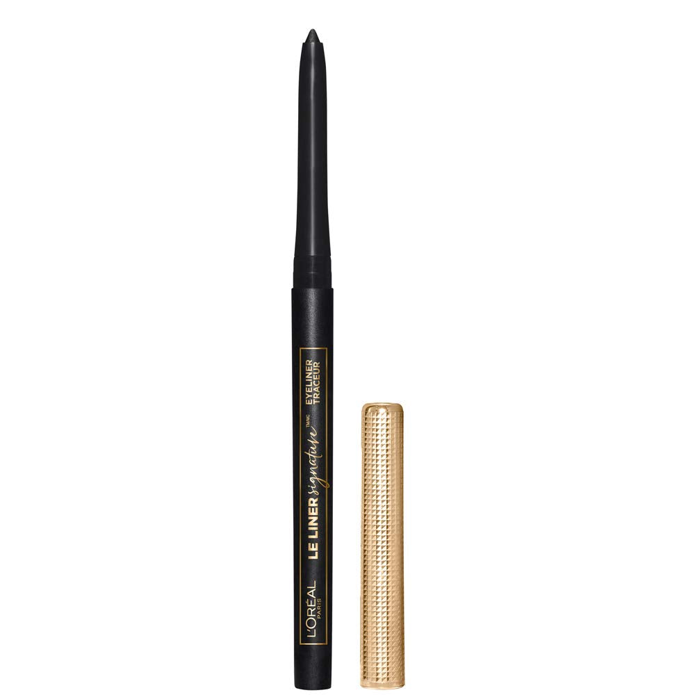 L'Oreal Paris Makeup Le Liner Signature Mechanical Eyeliner, Easy-Glide, Smudge Resistant, Bold Color, Long Lasting, Waterproof Eyeliner, Noir Cashmere, 0.011 oz., 1 count