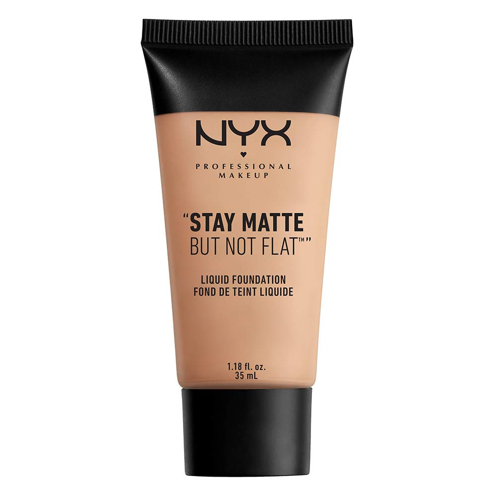 Nyx Professional Makeup Stay Matte But Not Flat Foundation Liquid, Soft Beige, 35ml