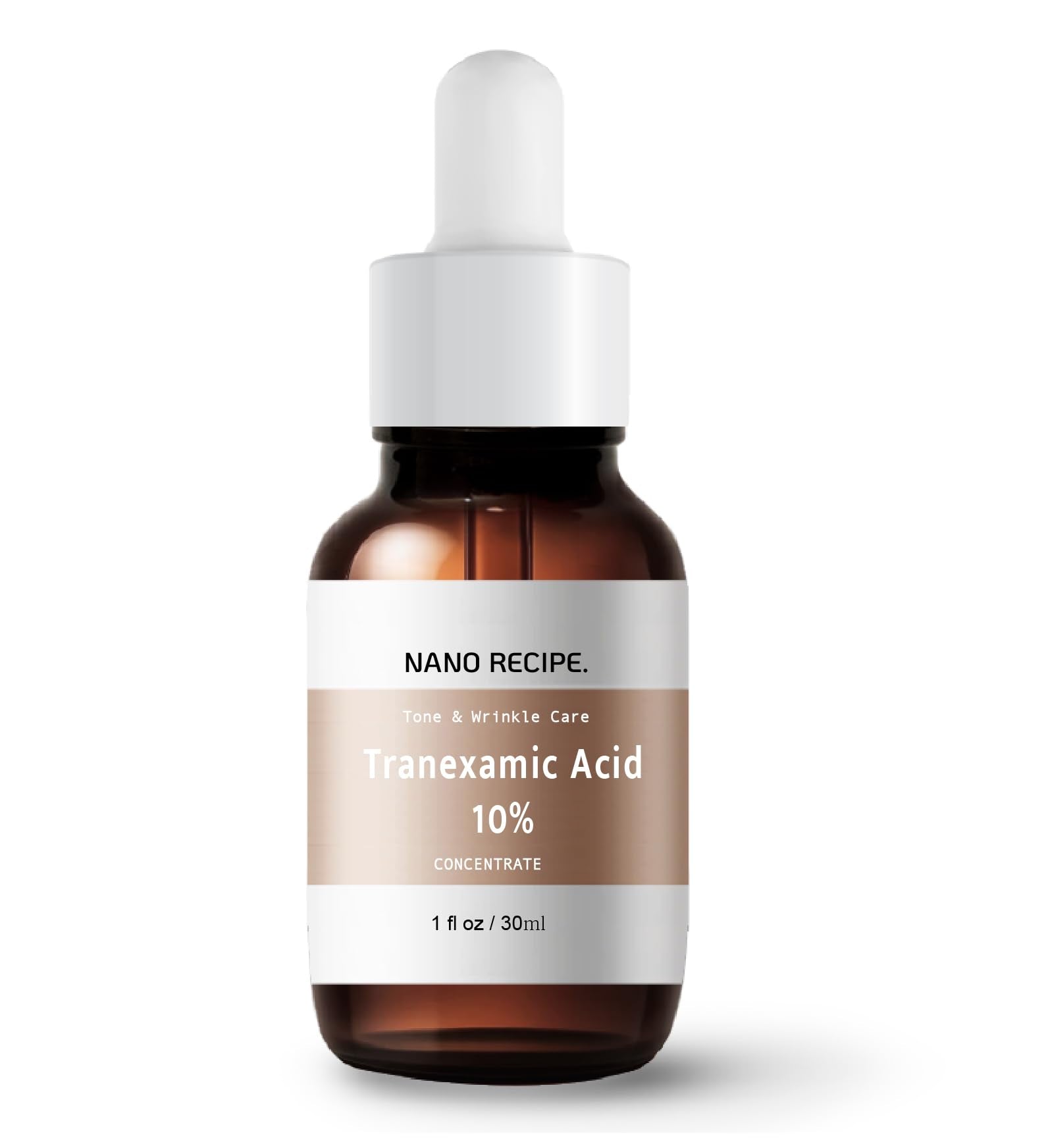 10% Tranexamic Acid Concentrate Mix 1-2 Drops in Any Step of Your Skin Care Routine Reduces Appearance of Dark Spots, Skin Discoloration, and Uneven Tone 30ml