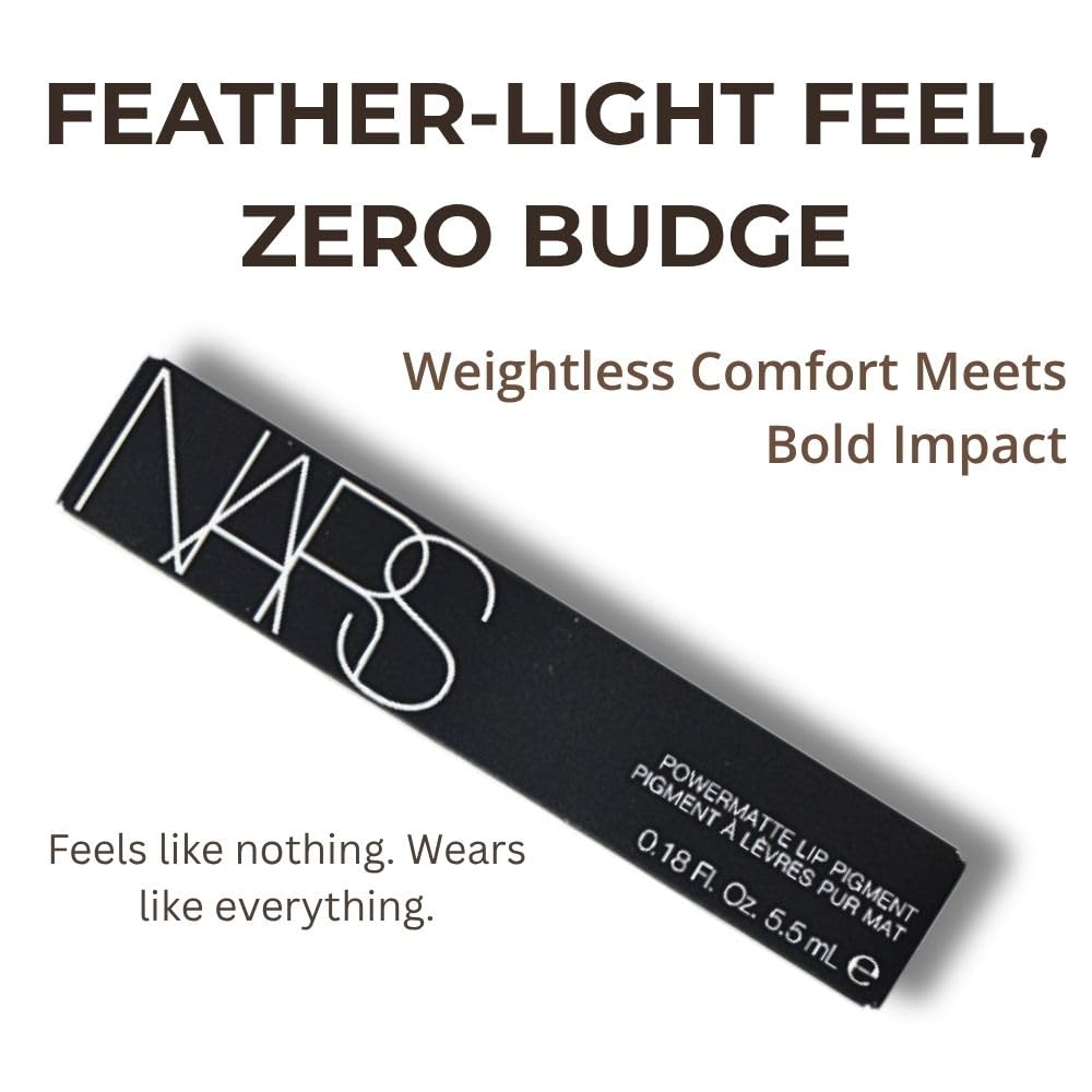 Nars Powermatte Lip Pigment Potency and Precision Matte Yet - Light My Fire