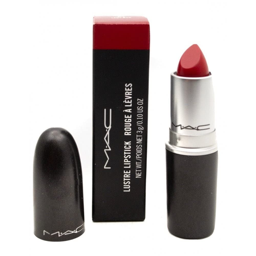 M.A.C Glossy Finish Lipstick (Lustre Lady Bug)