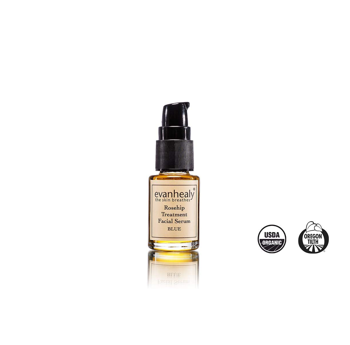 Evan Healy Rosehip Treatment Facial Serum - Blue 0.5oz oil