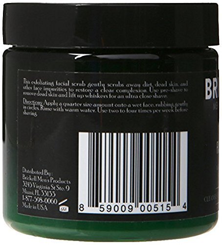 Brickell Men's Products Renewing Face Scrub (4 fl oz)