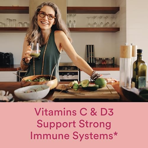 SmartyPants Multivitamin Gummy for Women 50 and Over: Omega 3 Fish Oil (EPA/DHA), Methylfolate, CoQ10, Vitamin D3, C, Vitamin B12, B6, A, K & Zinc, Biotin, Gluten Free, 120 Count (30 Day Supply)