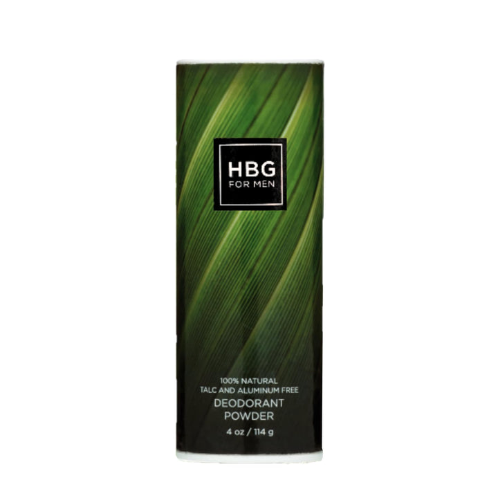 Honeybee Gardens Mens Deodorant Powder, Unscented, 4 Ounce