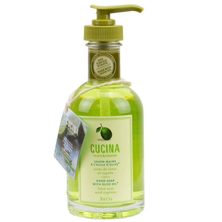 Fruits and Passion's NEW Cucina Regenerating Hand Care Duo Lime Zest & Cypress