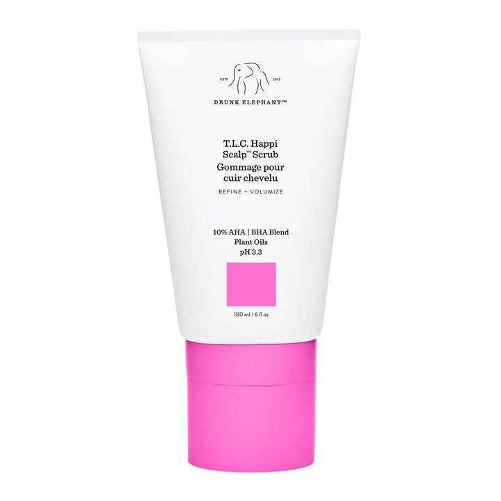 Drunk Elephant T.L.C. Happi Scalp Scrub - 180 ml/6 fl oz - Clean Clinical - Sulfate-Free - Cruelty-Free - Dermatologist-Tested - Free of Essential Oils, Silicones, and SLS