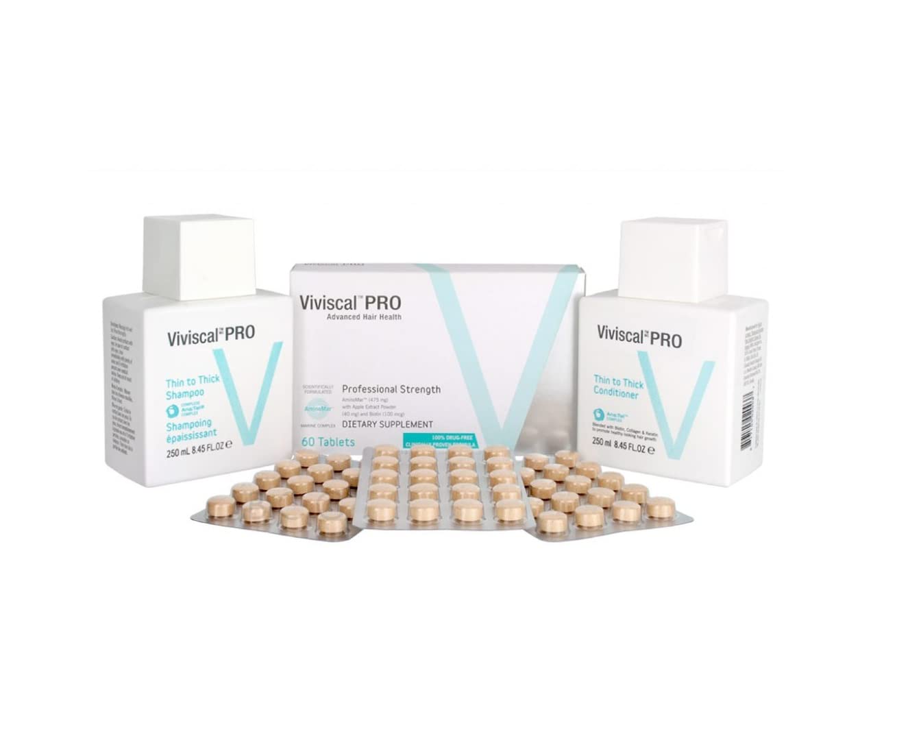 Viviscal Professional Thin to Thick Shampoo & Conditioner 8.45 fl oz each