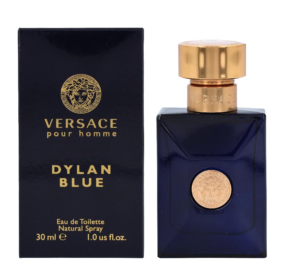 Versace Dylan Blue Eau De Toilette, 30Ml for Men