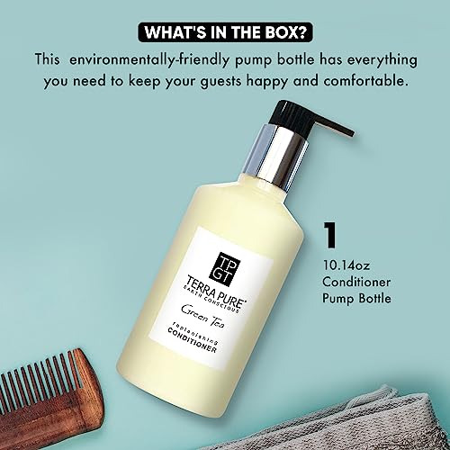 Terra Pure Conditioner, Retail Size Hotel Amenities, 10.14 oz (Single)