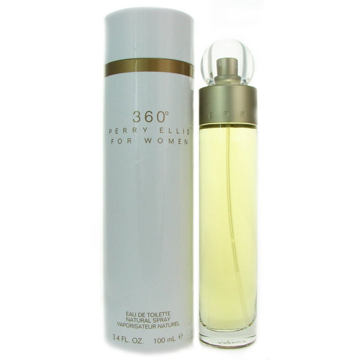 Perry Ellis 360 for Women Eau De Toilette Spray 3.4 Ounce