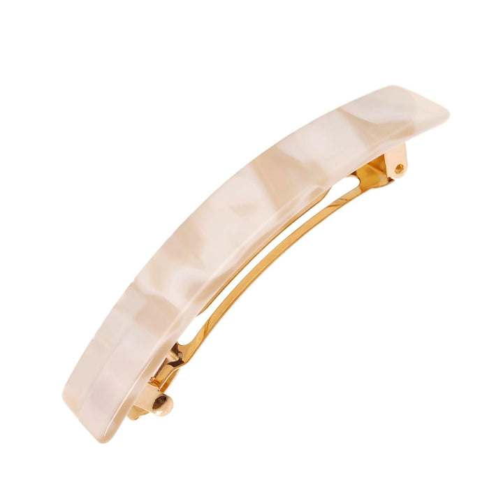 France Luxe Classic Rectangle Barrette Alba
