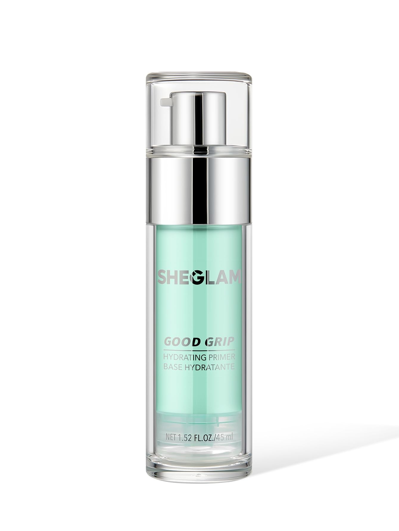 SHEGLAM Good Grip Hydrating Primer Oil Control Moisturizing Primer Gel Smooth Fine Lines Oil And Silicone-Free Face Primer-Green