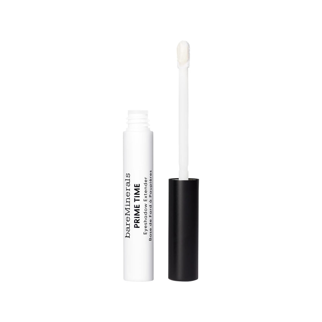 bareMinerals Prime Time Eyeshadow Extender, Primes + Smooths Eyelids For Eyeshadow Application, 24-Hour Wear, Crease-Proof, Waterproof, Vegan
